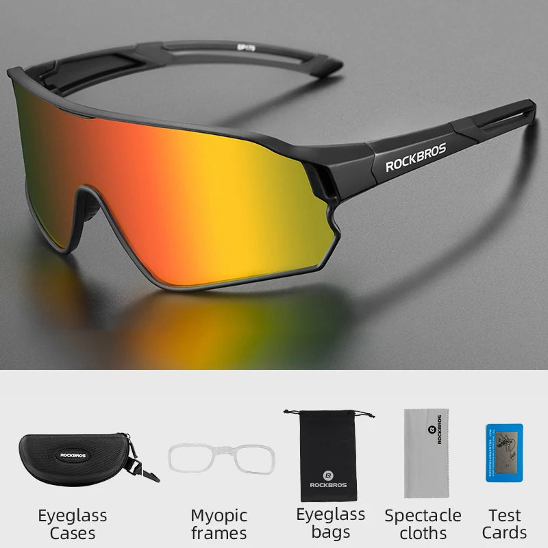 Lunettes de Cyclisme Polarisées ROCKBROS UV400
