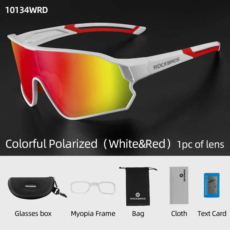 Lunettes de Cyclisme Polarisées ROCKBROS UV400