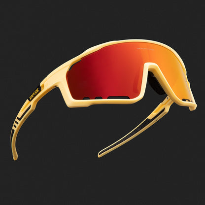 EliteV Polarized 3 Lens Sports Sunglasses 