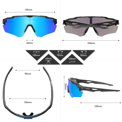 Lunettes de Sport SC-X18 – Vision HD &amp; Maintien Absolu