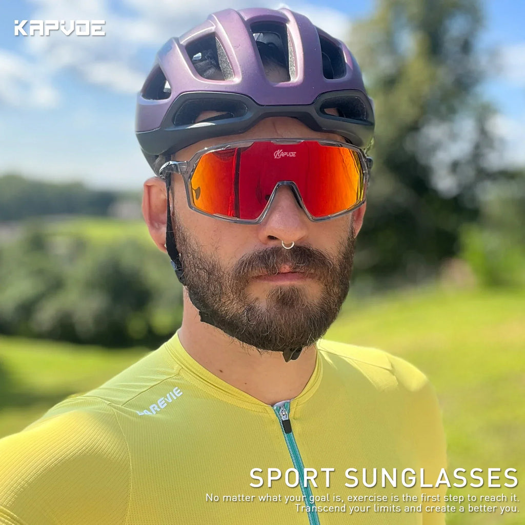 Lunettes de Sport K160 – Vision Polarisée & Stabilité Optimale