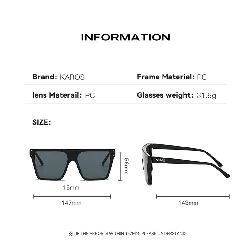 Lunettes de solei UV400 anti-rayures