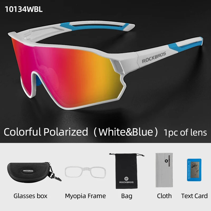 Lunettes de Cyclisme Polarisées ROCKBROS UV400
