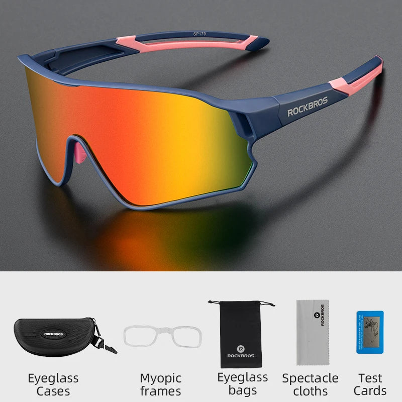 Lunettes de Cyclisme Polarisées ROCKBROS UV400