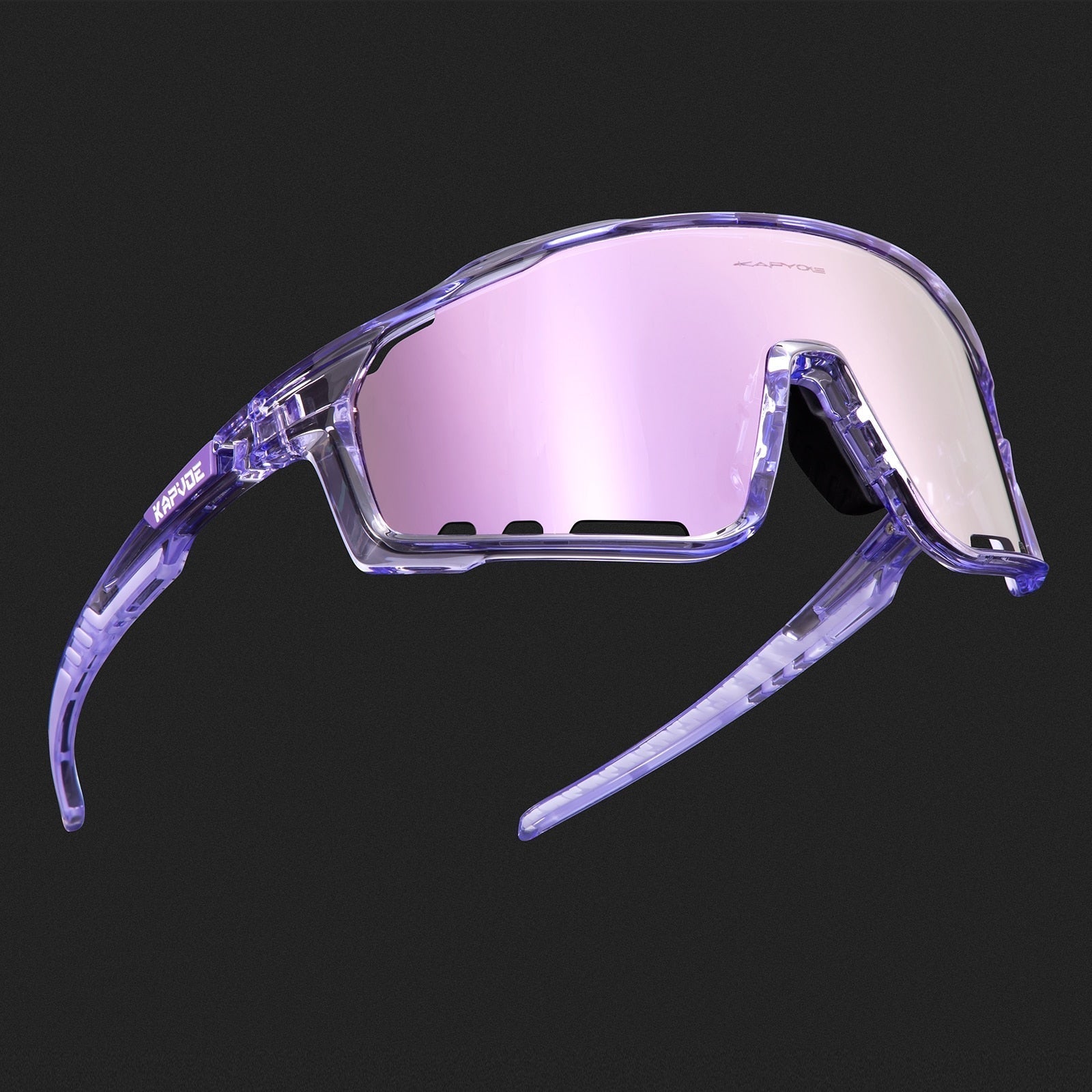 LOEPENLE Lot De 5 Lunettes De Soleil Polarisees Vélo - Sport UV400 Coupe-Vent Plein Air