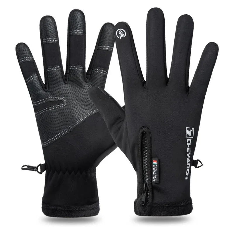 Gants imperméables et tactiles