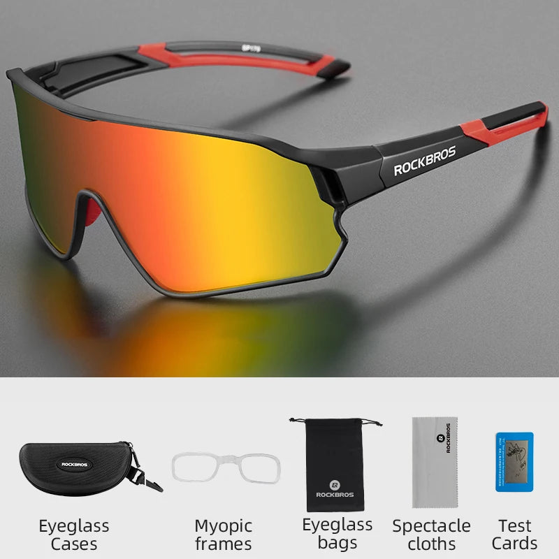 Lunettes de Cyclisme Polarisées ROCKBROS UV400