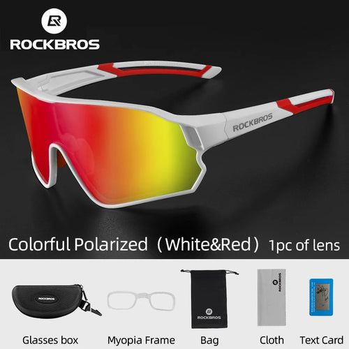 Lunettes de Cyclisme Polarisées ROCKBROS UV400