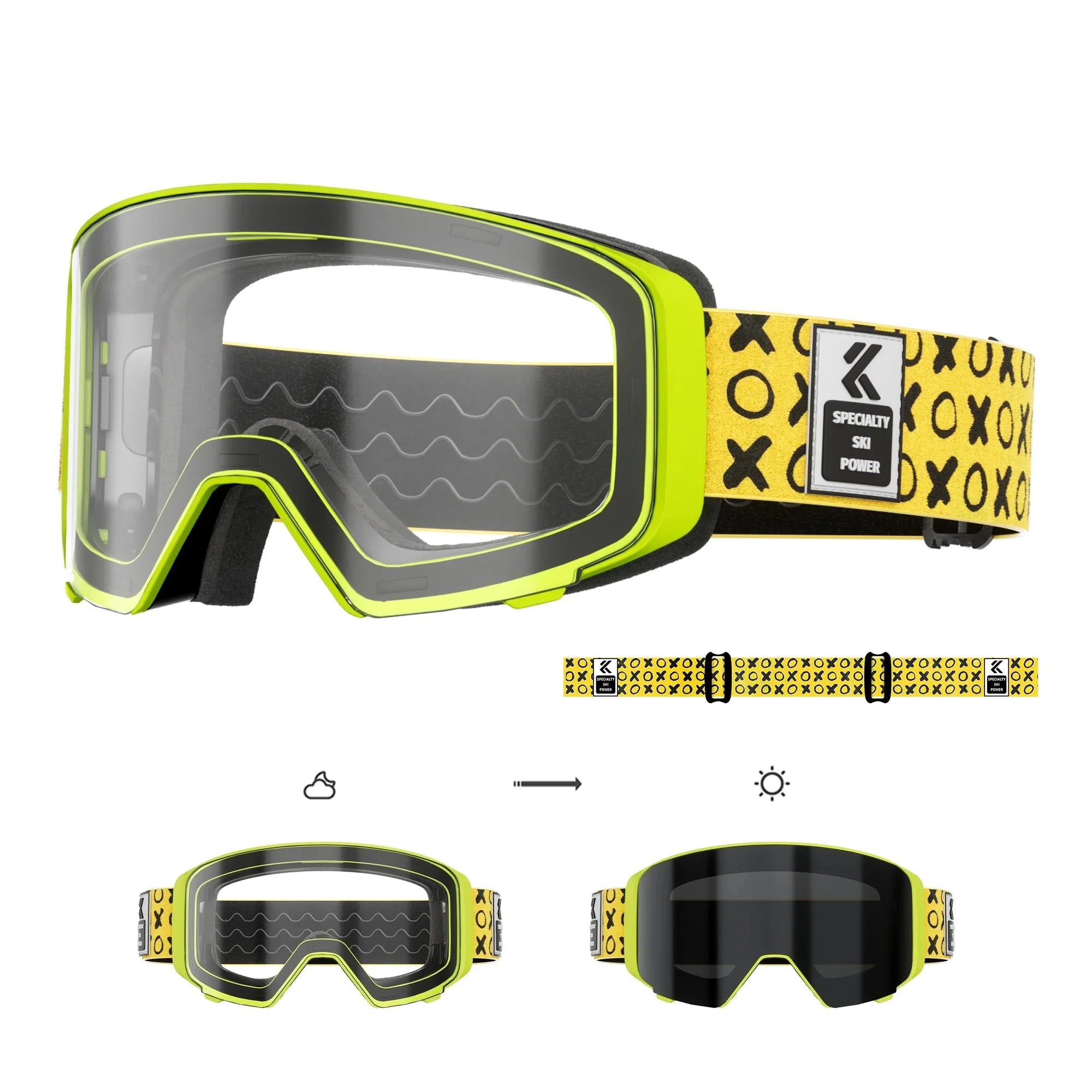 Masque de ski Street of Wild K724