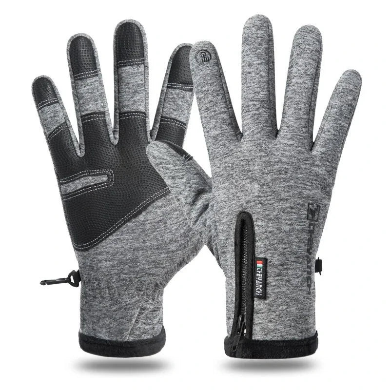 Gants imperméables et tactiles