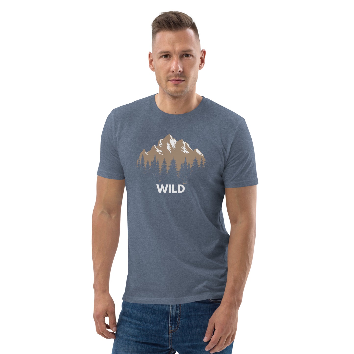 T-shirt unisexe en coton biologique wild