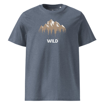 T-shirt unisexe en coton biologique wild