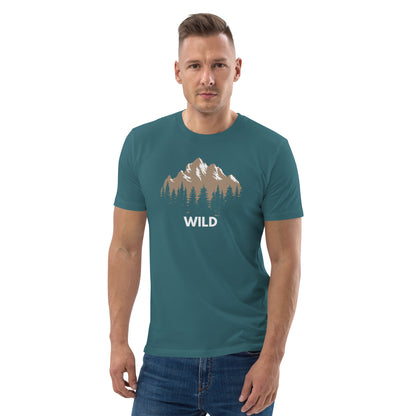 T-shirt unisexe en coton biologique wild