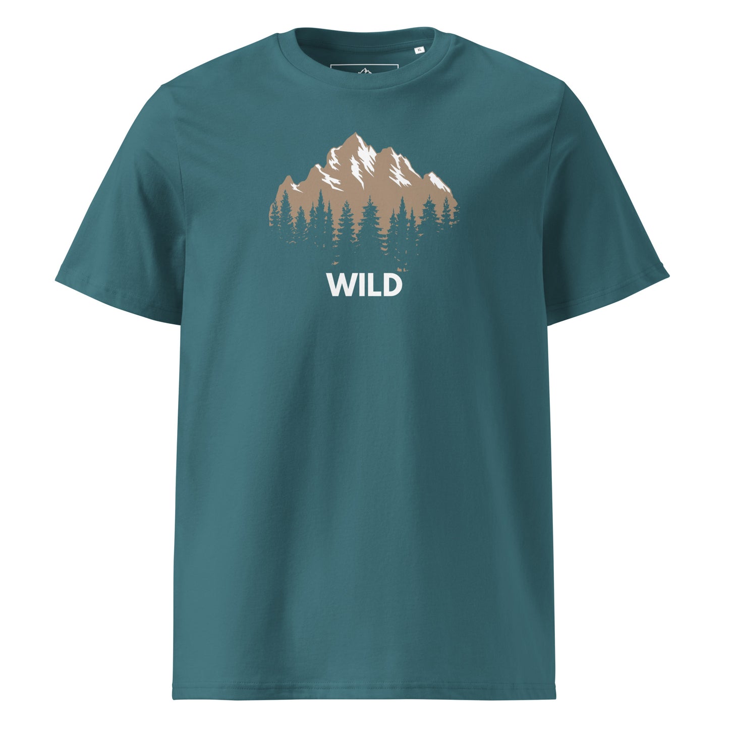 T-shirt unisexe en coton biologique wild